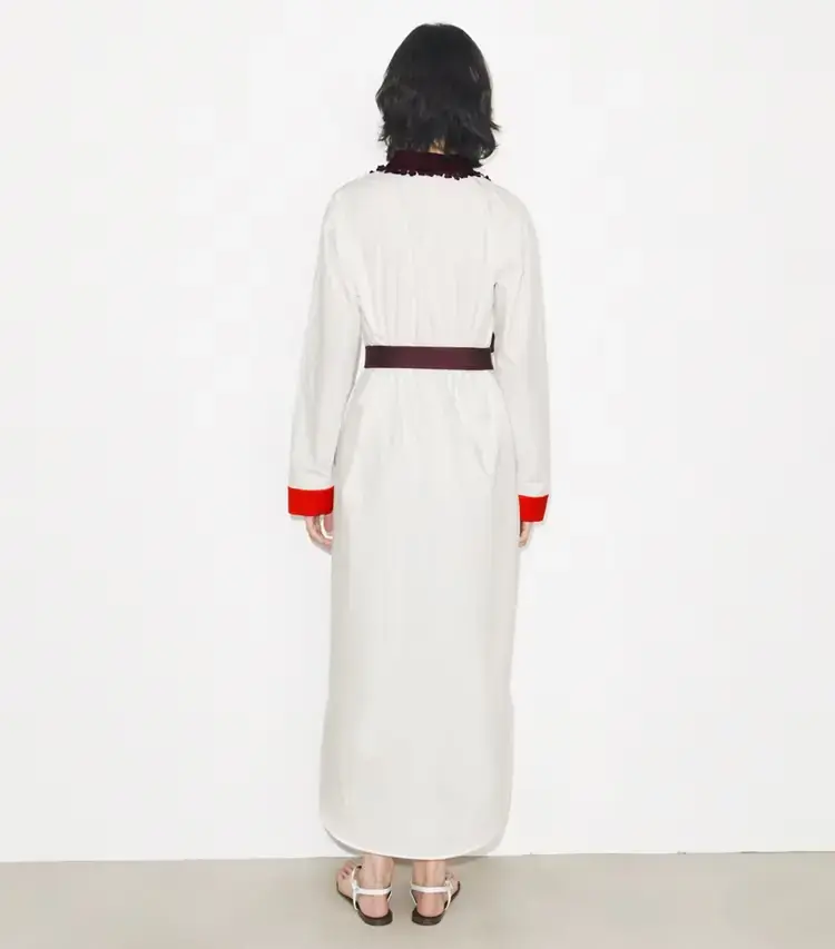 Belted Cotton Tunic - Image 3