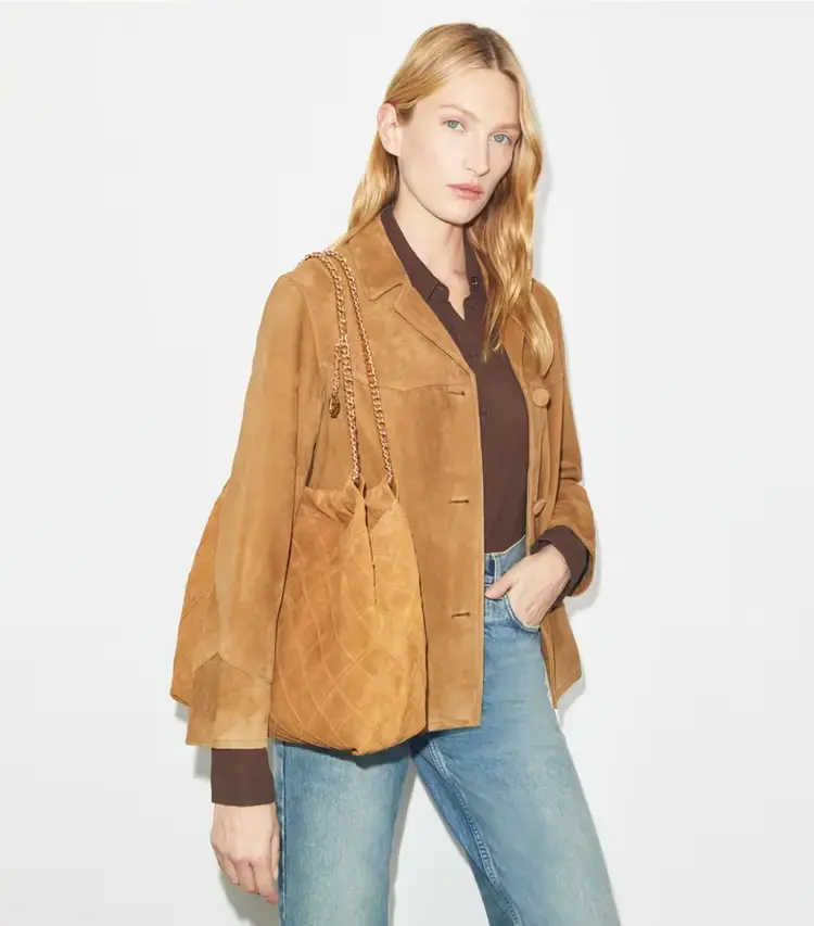 Fleming Soft Suede Hobo Bag - Image 2