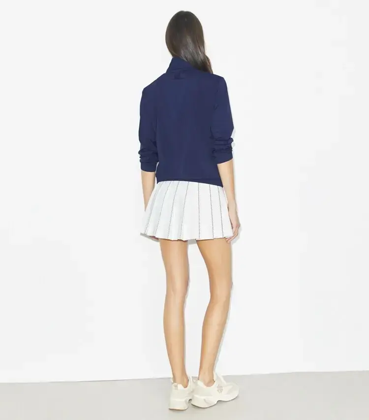 X-Embroidered Tennis Skirt - Image 3