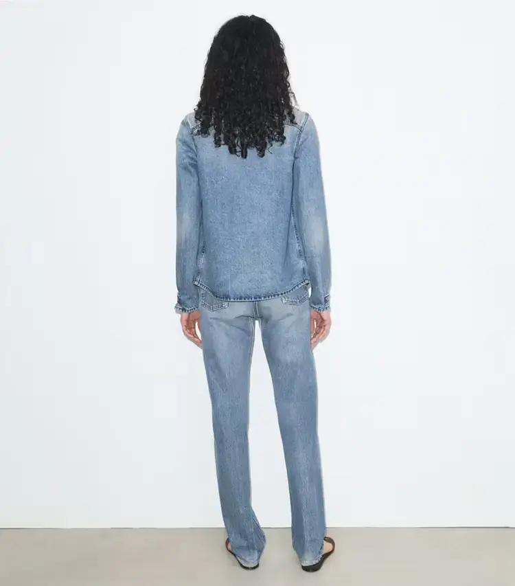 Denim Shirt Jacket - Image 4