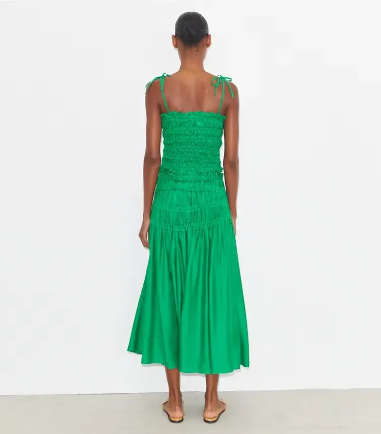 Smocked Viscose Top - Image 3