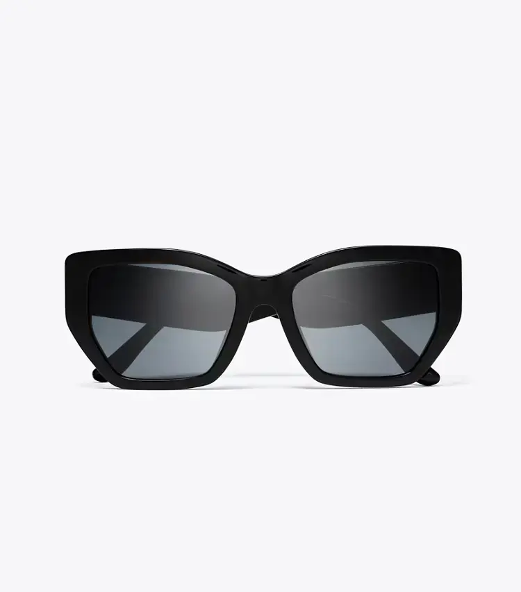 Kira Oversized Geometric Sunglasses - Image 3