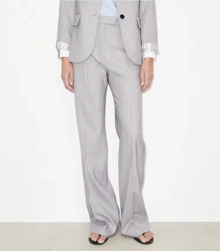 Viscose And Wool Pants - Image 4