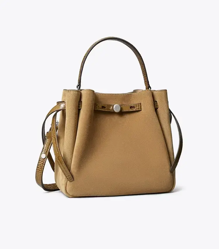 Romy Suede Bucket Bag