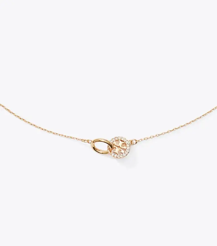 Icon PavÉ Interlocking Necklace - Image 2