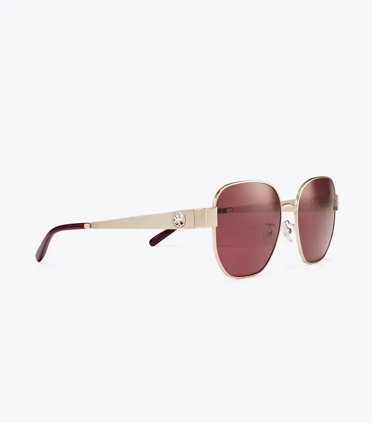 Miller Metal Square Sunglasses - Image 2