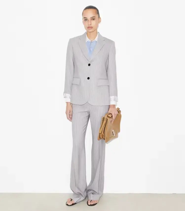 Viscose And Wool Pants - Image 2