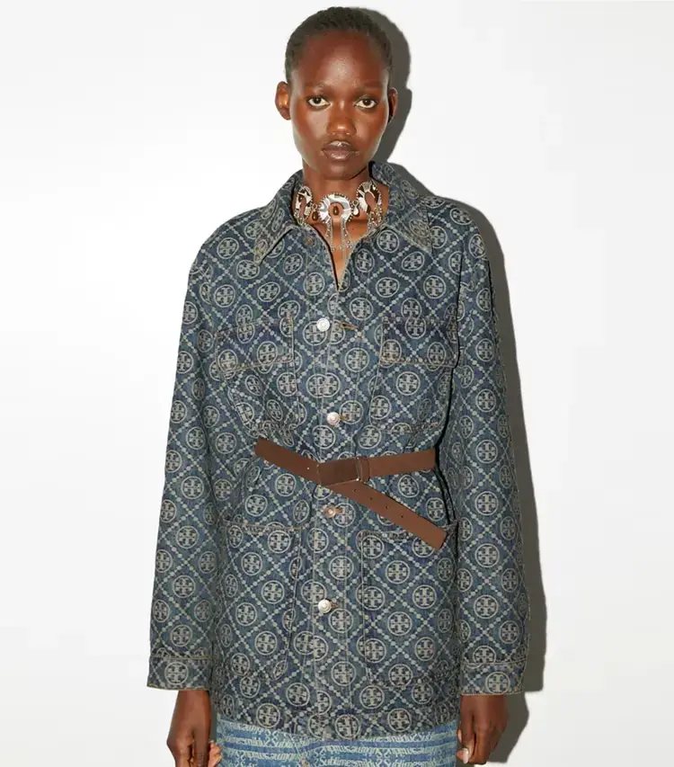Denim Cargo Barn Jacket - Image 2