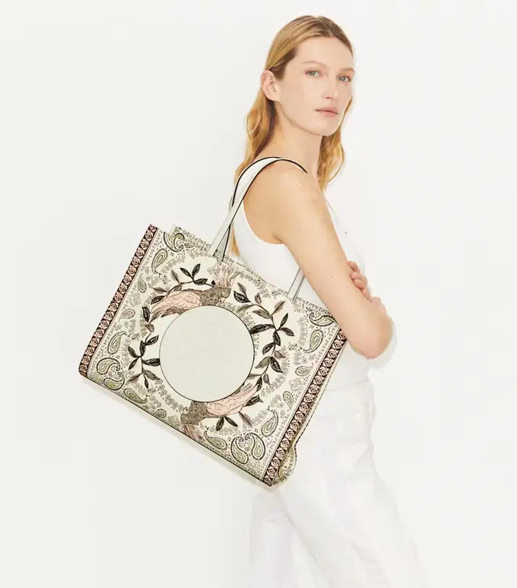 Ella Printed Tote - Image 2