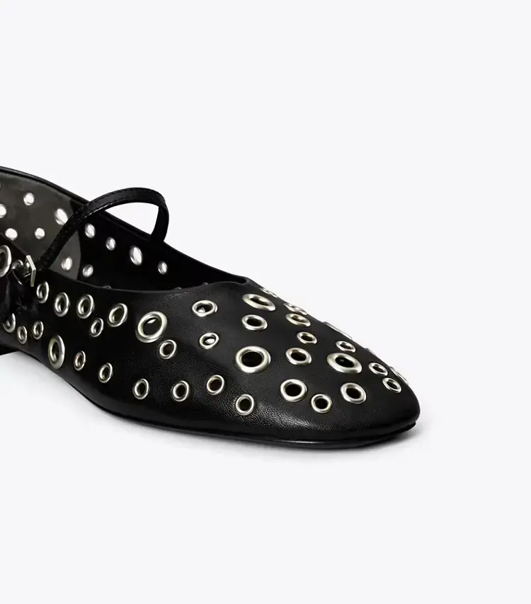 Eyelet Mary Jane Ballet - Image 4