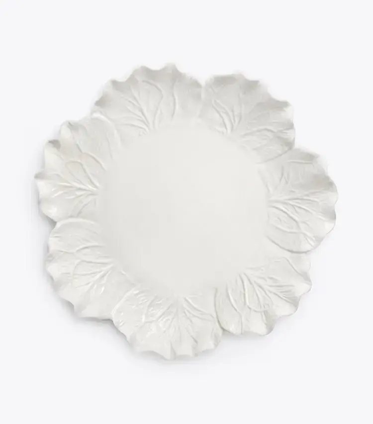 Lettuce Ware Round Serving Platter