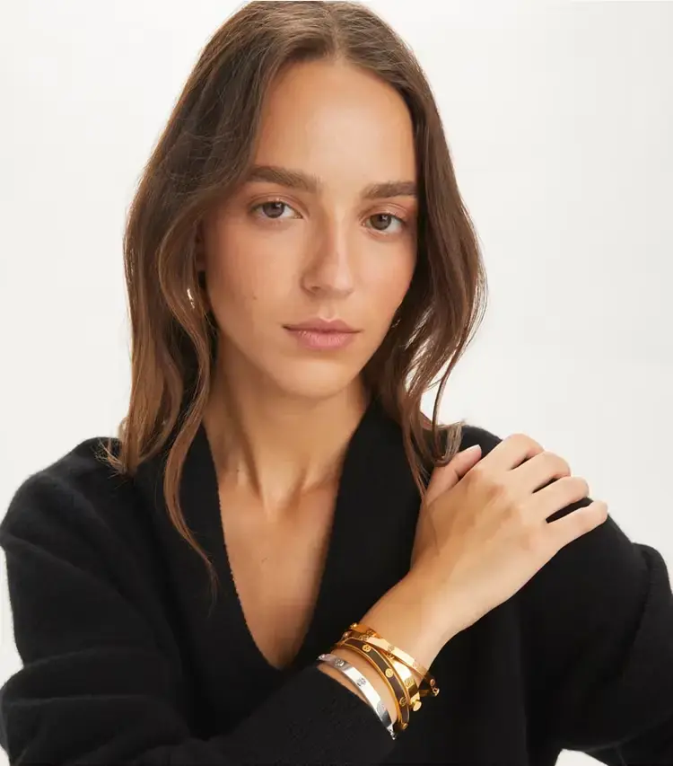 Icon Thin Hinge Bracelet - Image 2