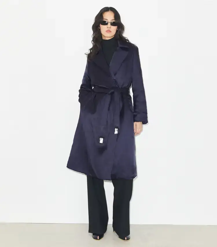 Viscose Padded Coat - Image 2