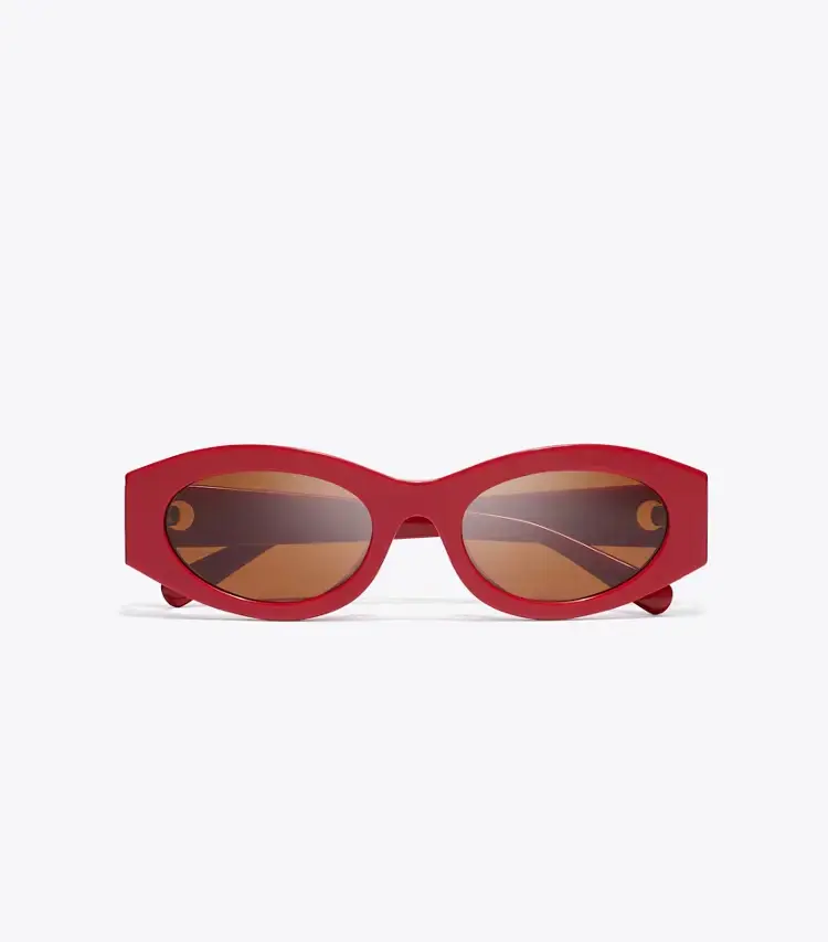 Pierced Oval Sunglasses - Image 3