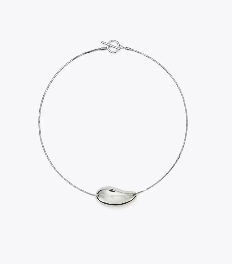 Pierced Pendant Necklace