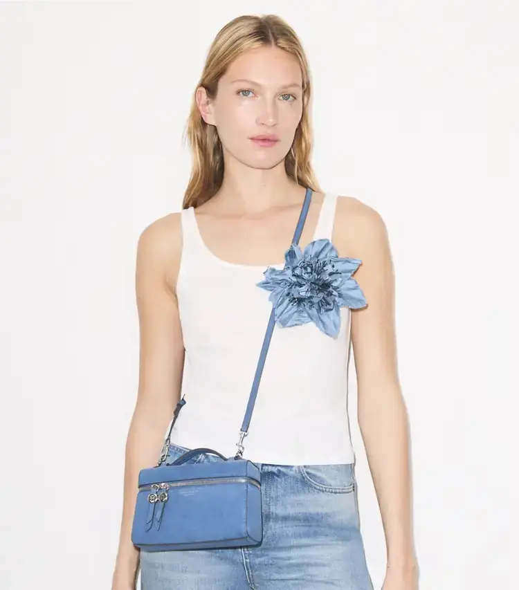 Romy Nubuck Slim Top Handle - Image 2