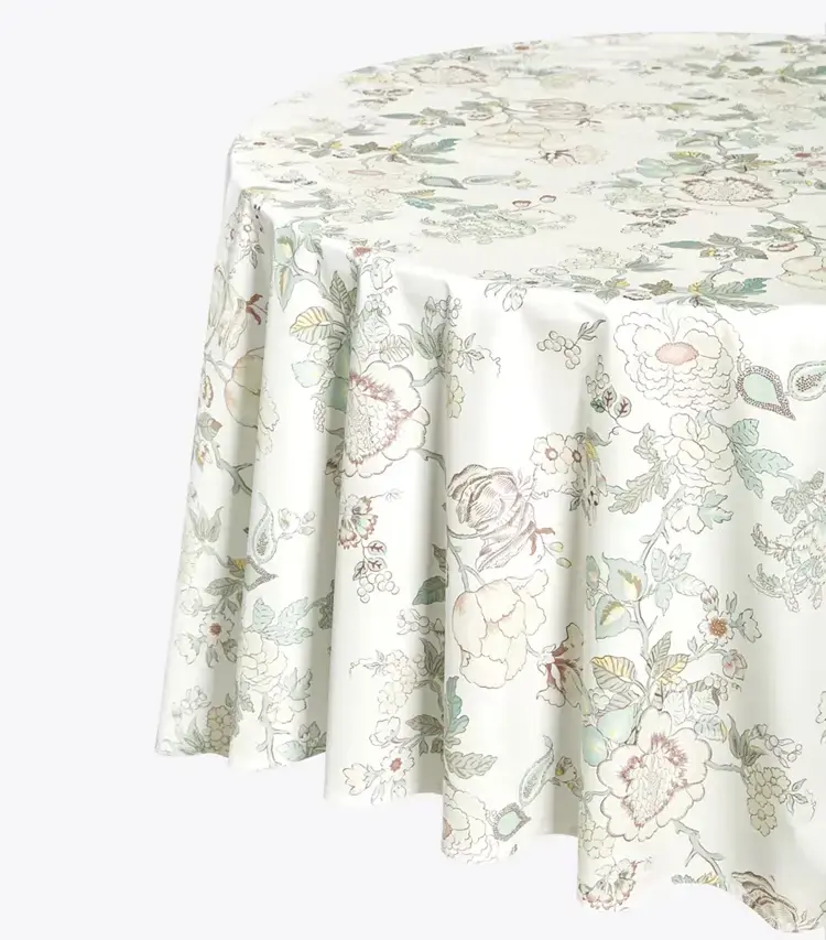 Happy Times Bouquet Round Tablecloth, 108" - Image 2