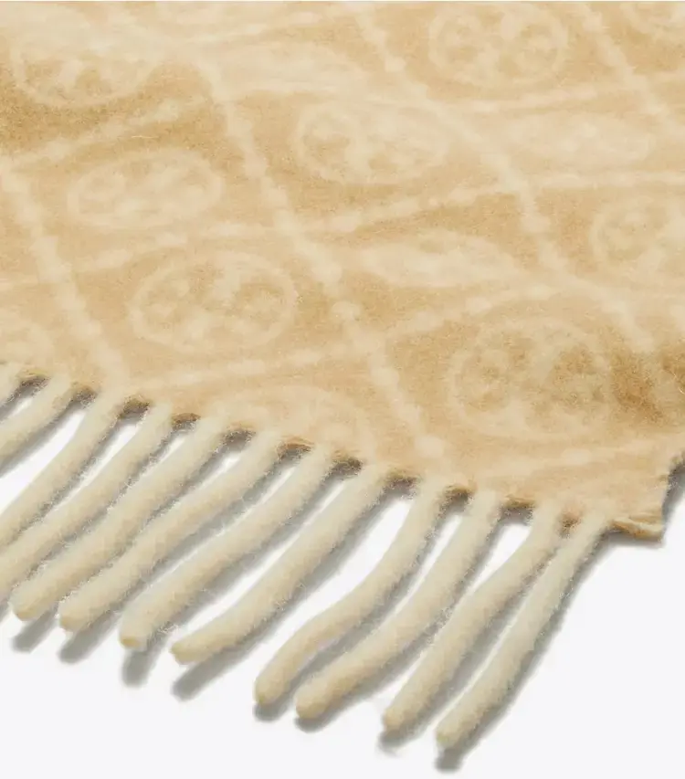 T Monogram Oblong Scarf - Image 2