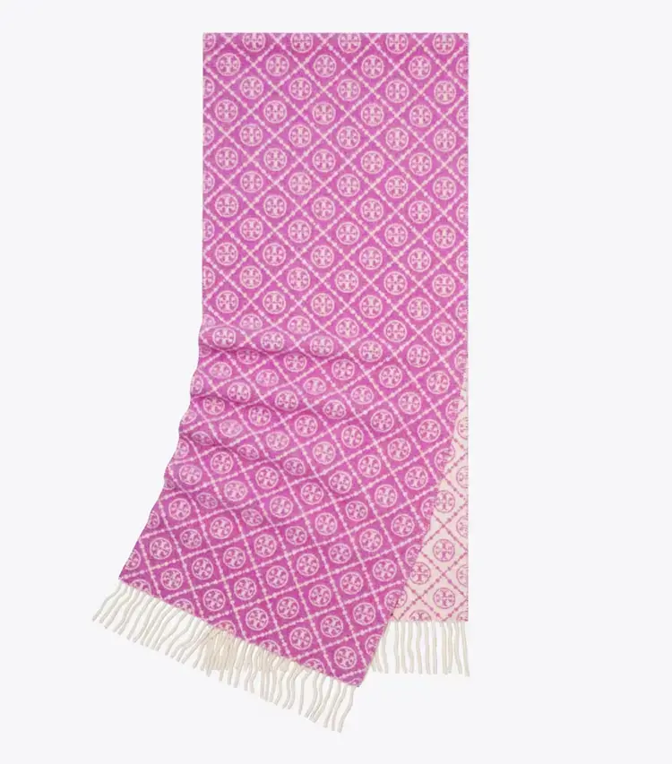 T Monogram Oblong Scarf - Image 3