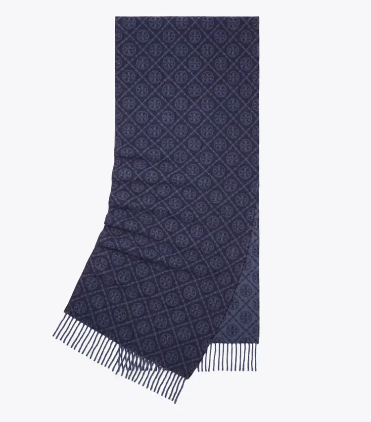 T Monogram Oblong Scarf - Image 3