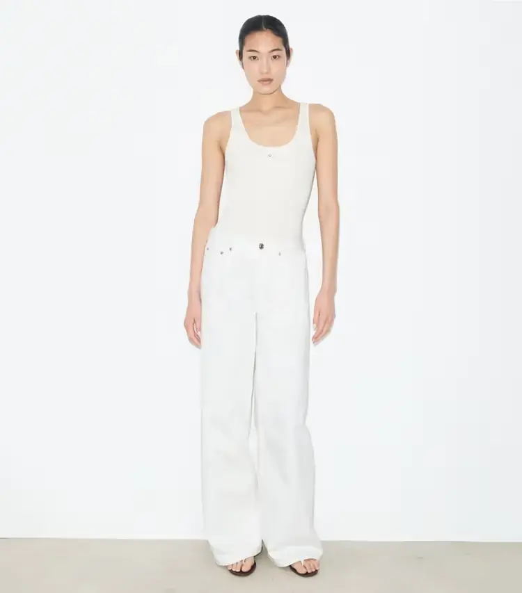 Viscose Knit Tank Top - Image 3