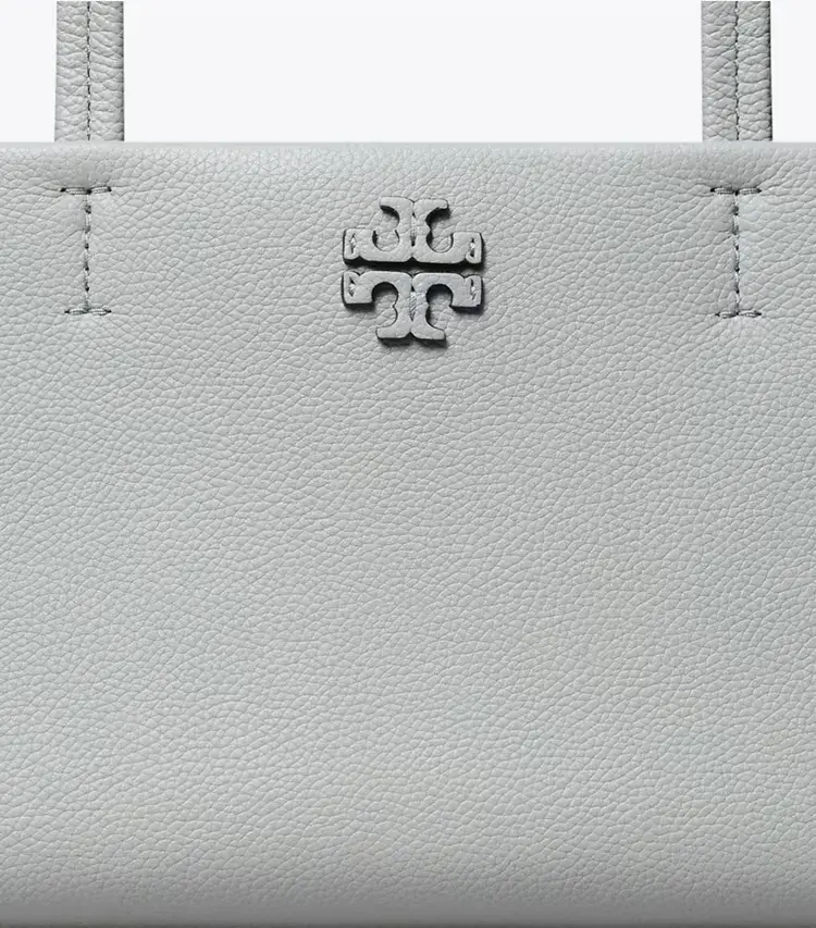 Leather East West Satchel - Image 4