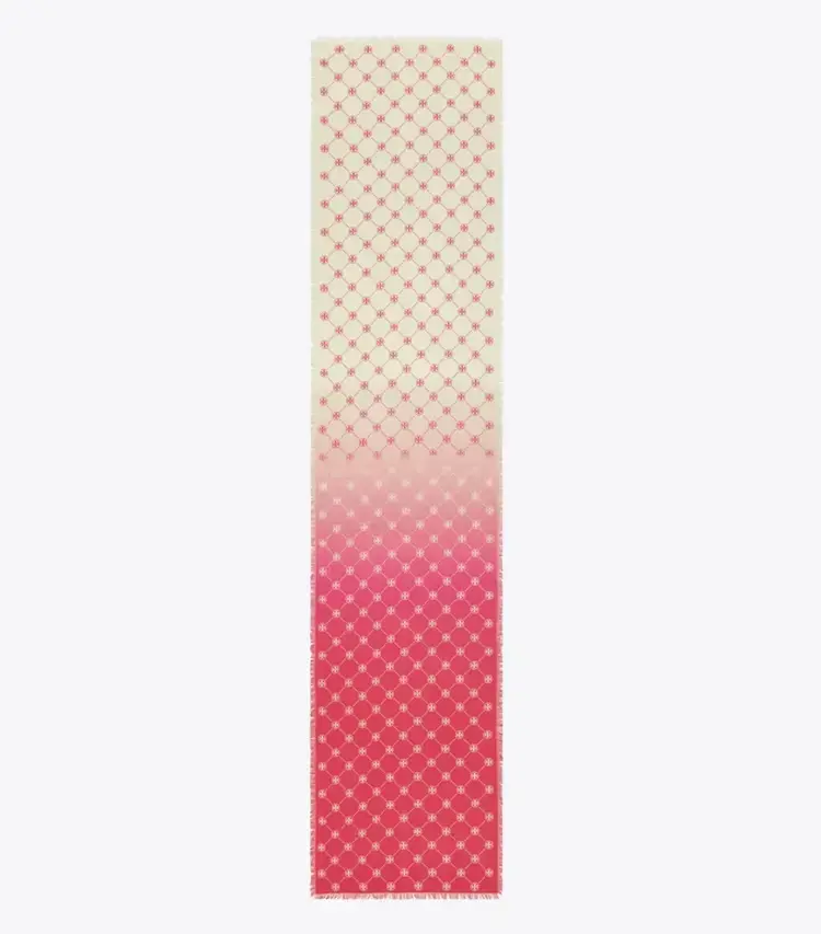 T Monogram Oblong Scarf