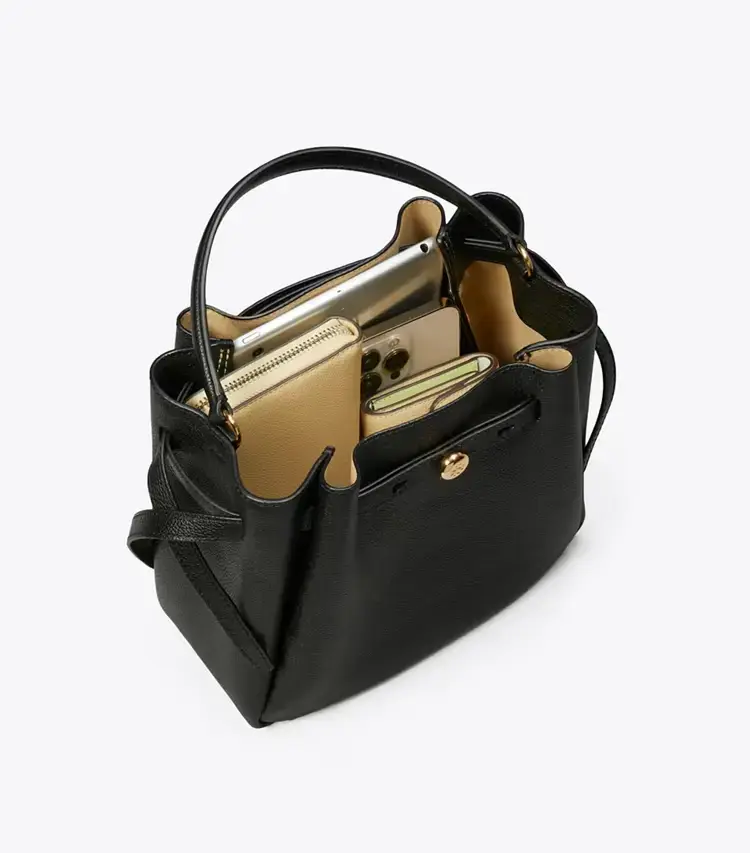 Romy Suede Bucket Bag - Image 4