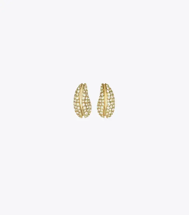 Mini Pierced PavÉ Earrings