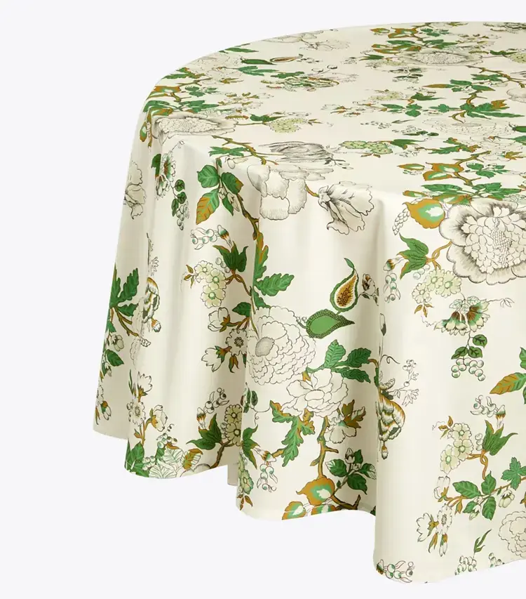 Happy Times Bouquet Round Tablecloth, 108" - Image 2