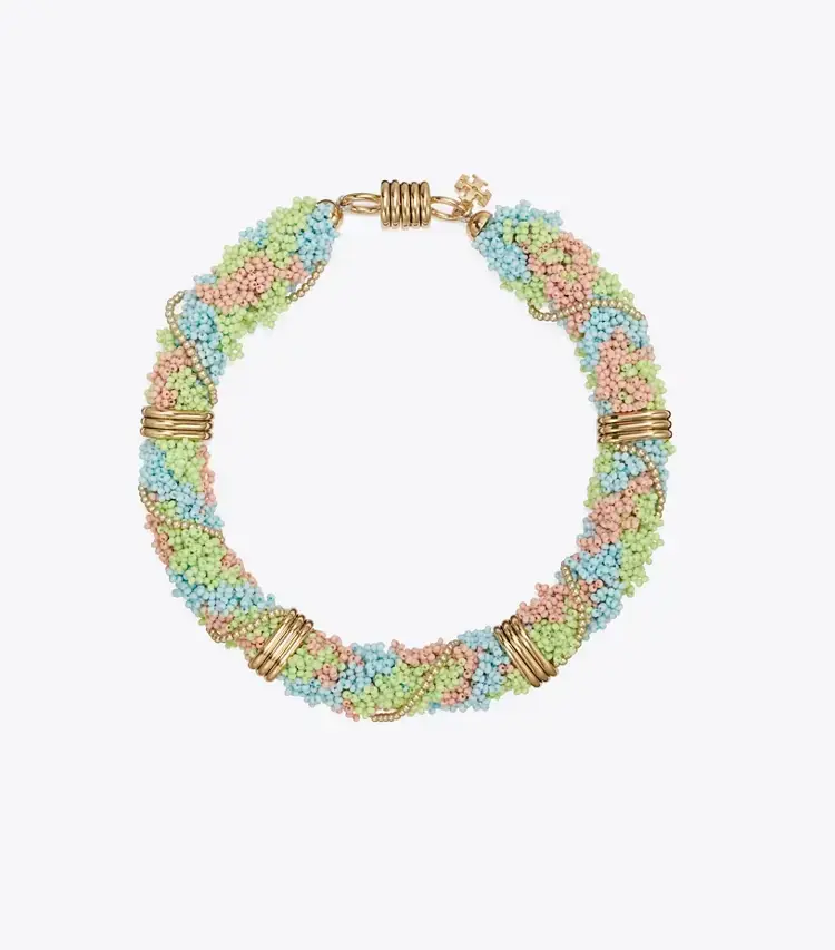 Beaded Short Necklace