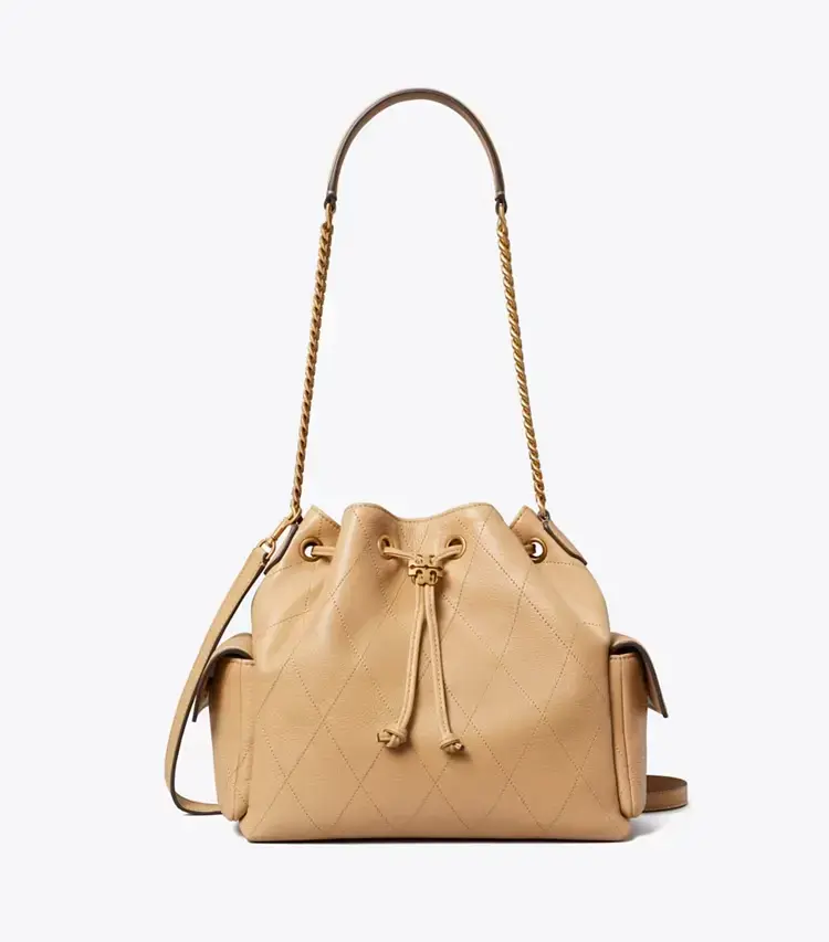 Charlie Quilted Drawstring Shoulder Bag - Image 4