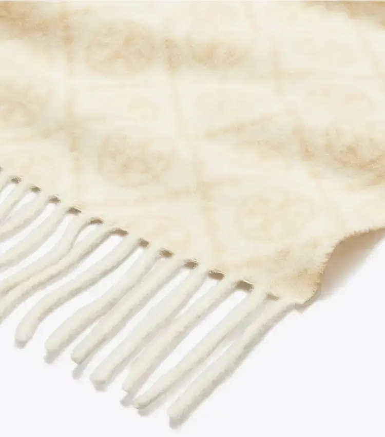 T Monogram Oblong Scarf - Image 2