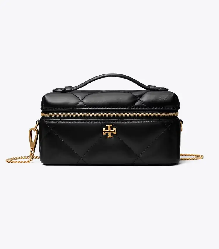 Kira Diamond Quilt Charm East-West Vanity Case - Image 3