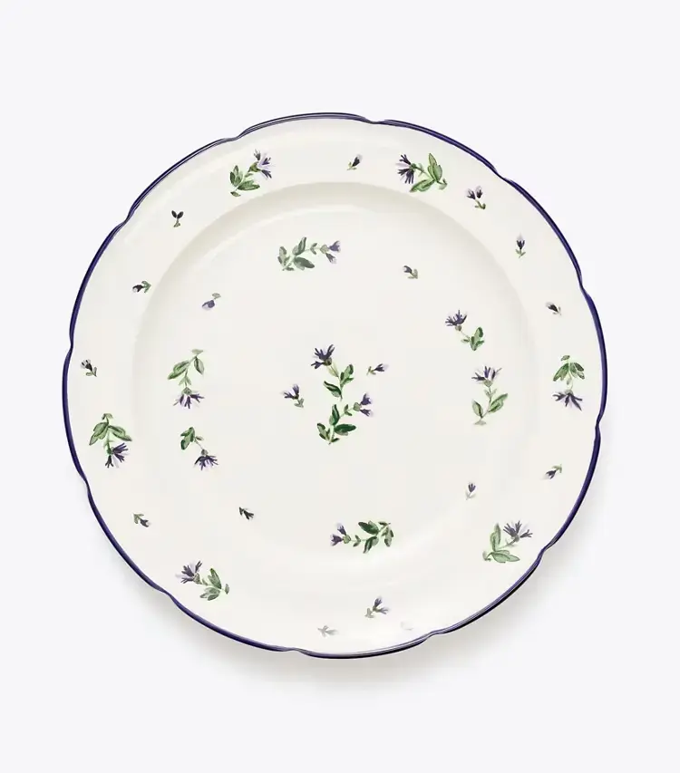 Jolie Fleur Salad Plate, Set Of 4