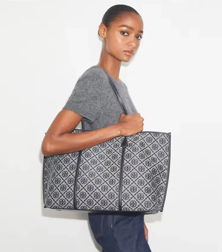 T Monogram Perry Tote - Image 2