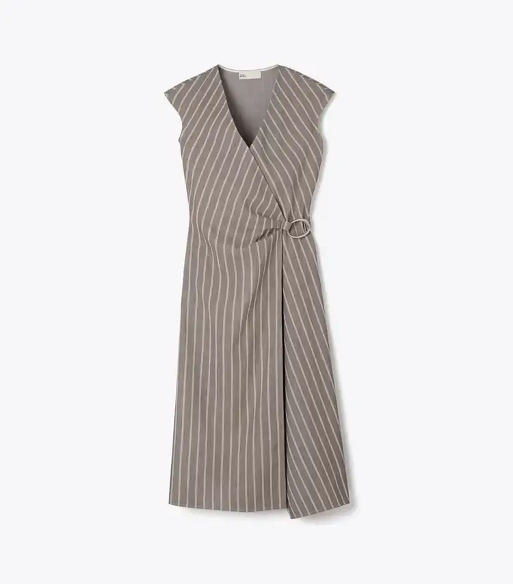 Cotton Wrap Dress