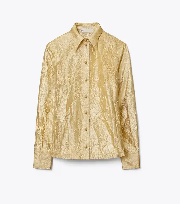 Crushed Silk Shirt