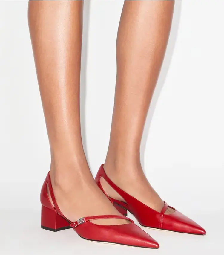 Double T Buckle D'orsay Pump - Image 2