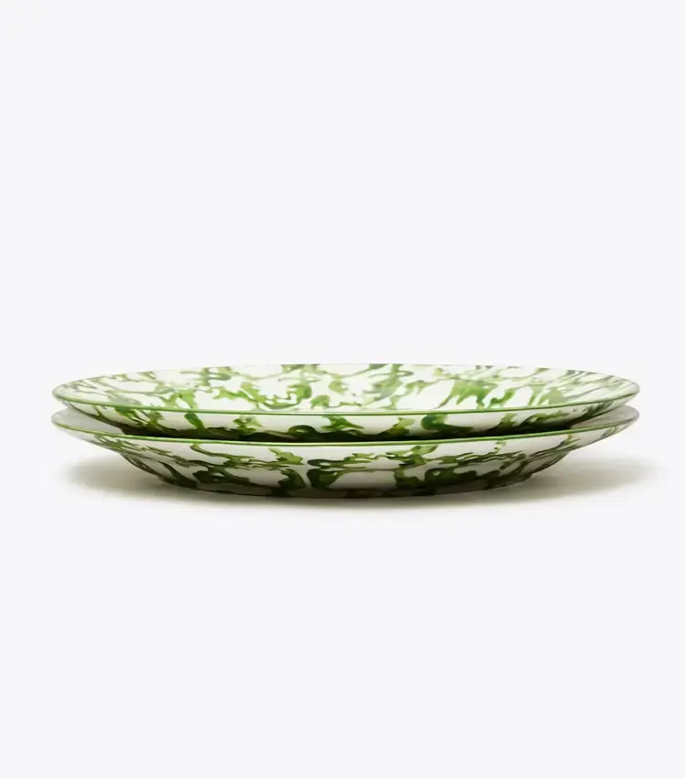 Spongeware Dinner Plate, Set Of 2 - Image 2