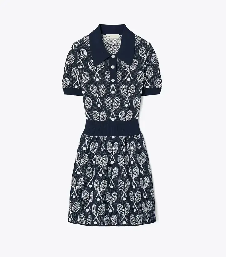 Racquet Mesh Dress