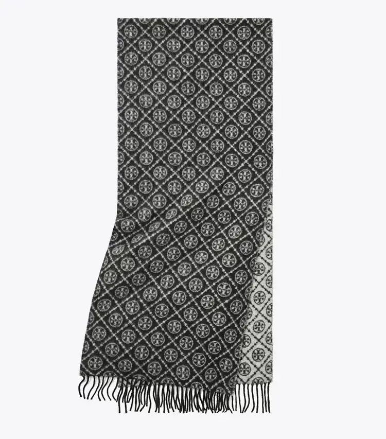 T Monogram Oblong Scarf - Image 3