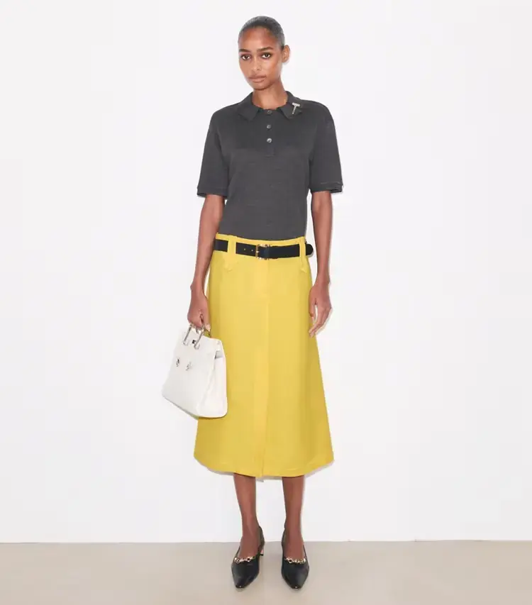 Waxed Canvas Skirt - Image 2