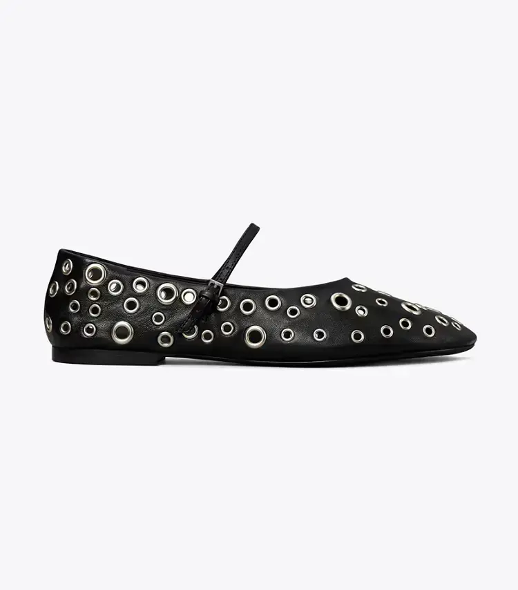 Eyelet Mary Jane Ballet - Image 3