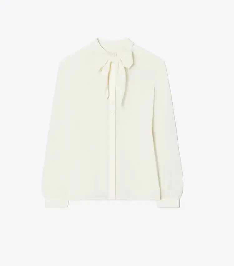 Georgette Bow Blouse