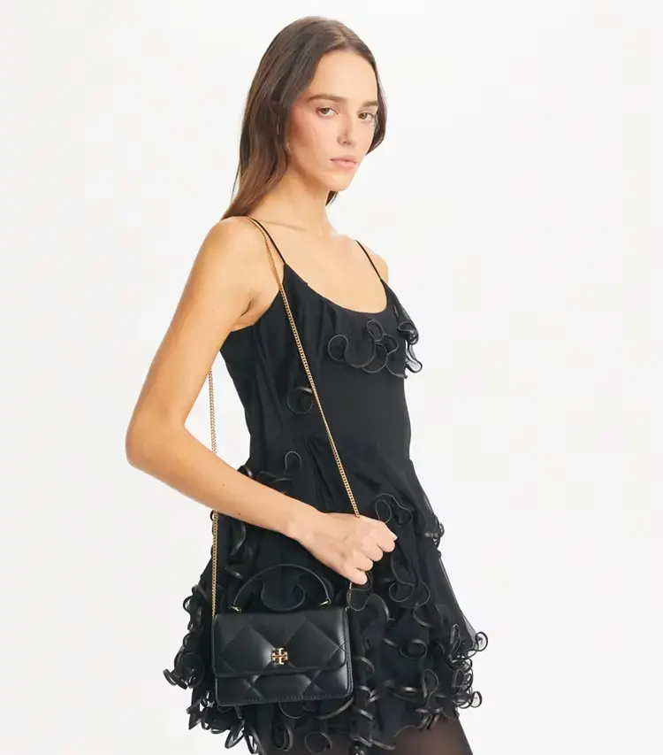 Mini Kira Diamond Quilt Top-Handle Crossbody - Image 2