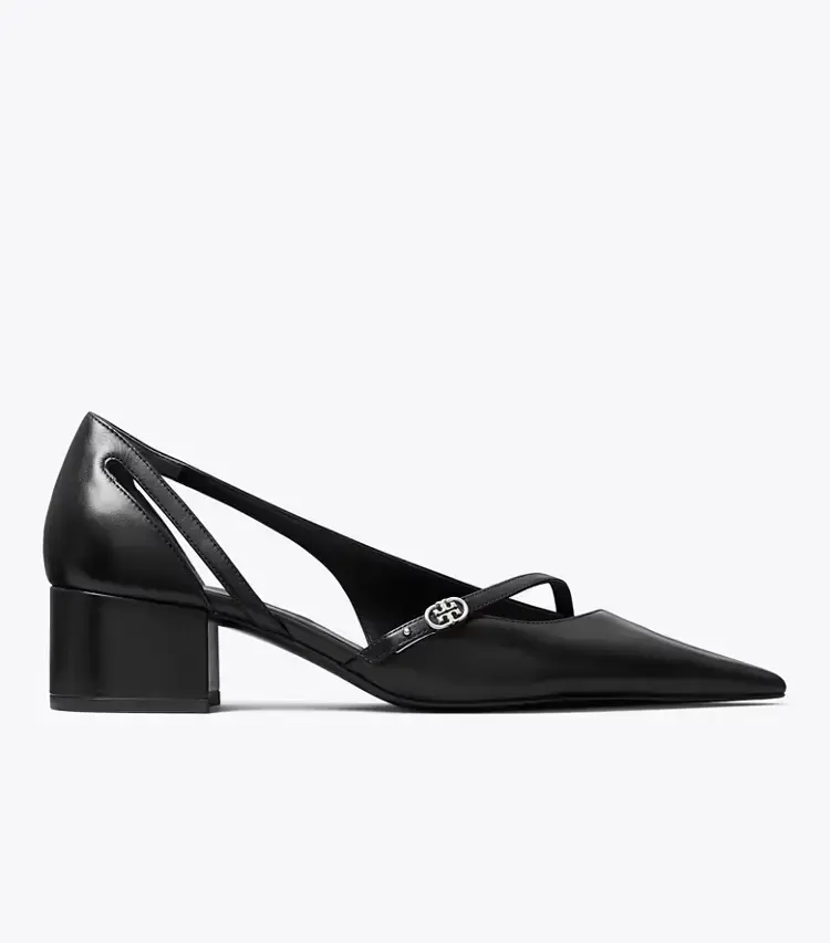 Double T Buckle D'orsay Pump - Image 3