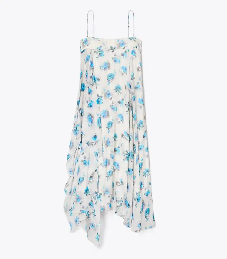 Printed Silk Dress