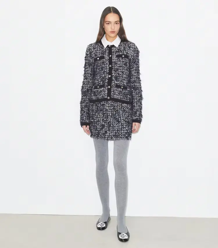 Kendra Tweed Cardigan - Image 3