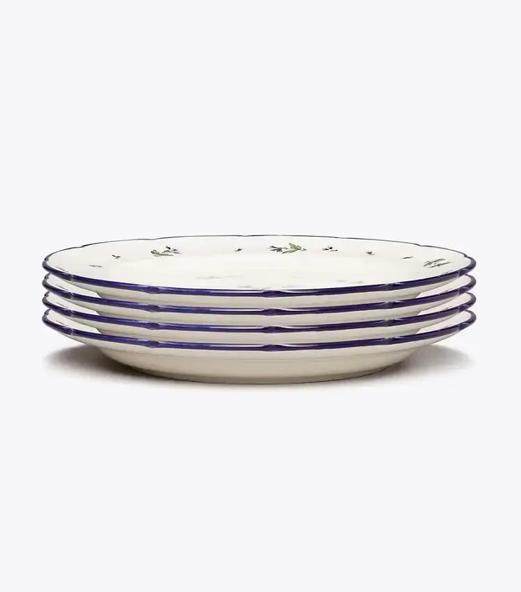 Jolie Fleur Salad Plate, Set Of 4 - Image 2